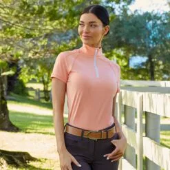 RJ Classics Sasha Short Sleeve Sun Shirt W/ 37.5 Temperature Regulating Technology - Clearance!