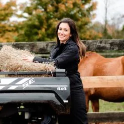 Redingote Hooded Insulated Jumpsuit -Equestrian Supplies Sales Store 35676 caviar 5